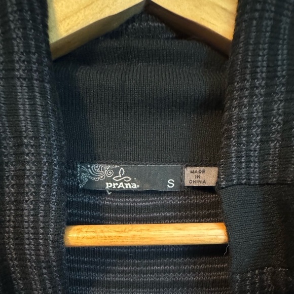 Prana Kelland Wool Blend Dress, Black and Gray, Size Small - Picture 4 of 7